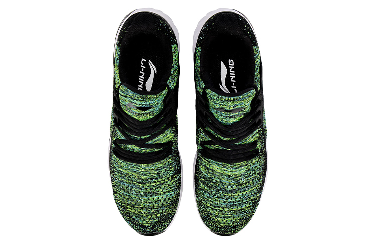 Shop Li-Ning Gel Knit ''Zwart Groen'' AGLN041-4