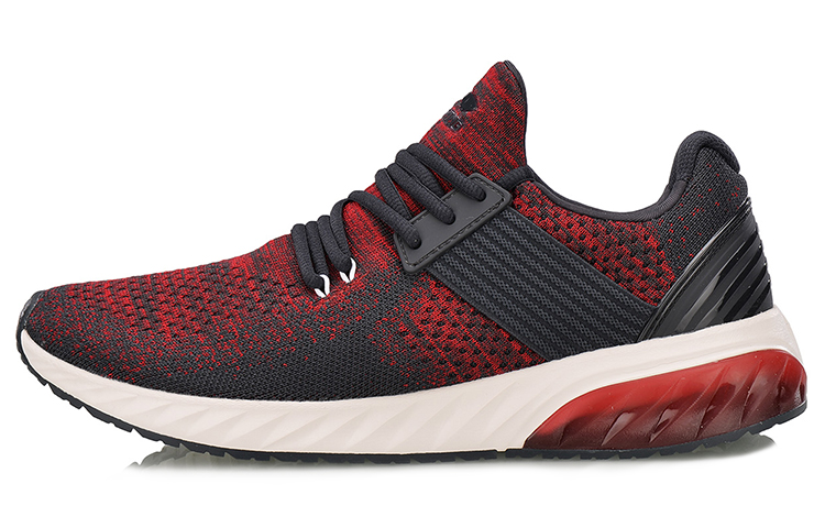 Li-Ning Gel Knit 'Black Red' AGLN041-3