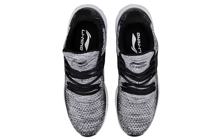 Shop Li-Ning Gel Knit ''Grijs Zwart'' AGLN041-1