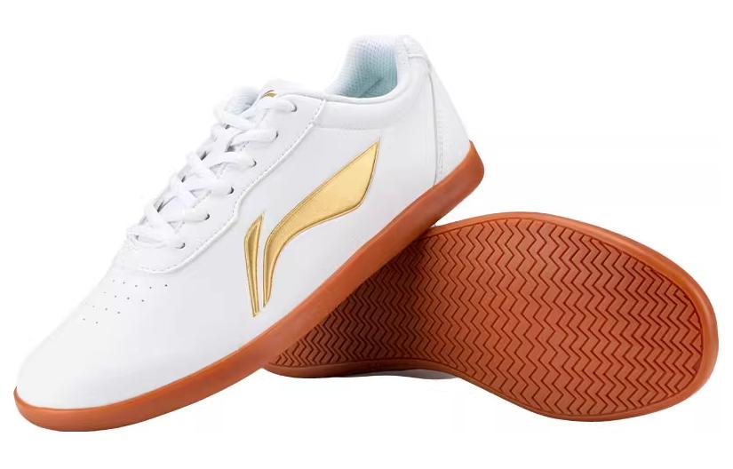 Lookbook Sepatu Li-Ning Tai Chi Asli 'Putih Merah' ADBC012-1