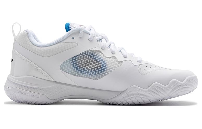 Order LiNing李寧 角鬥士 舒適輕便耐磨 低筒 羽毛球鞋 男女同款 標準白