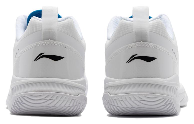 Shop LiNing李寧 角鬥士 舒適輕便耐磨 低筒 羽毛球鞋 男女同款 標準白