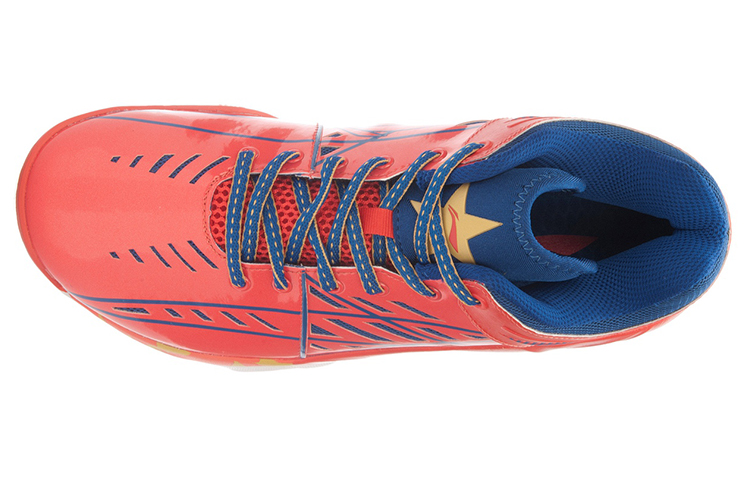 Lookbook Li-Ning Glory 'Orange Blue' AYTL065-4