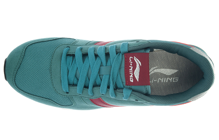 Lookbook Li-Ning Glory Classic 'Green Red Silver' ALCJ015-4