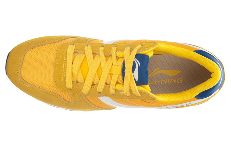 Lookbook Li-Ning Glory Classic 'Yellow White Blue' ALCL017-1