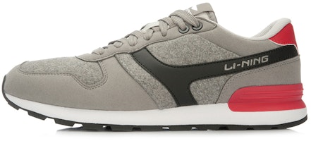 Li-Ning Glory Classic Casual 'Grey Black Red' ALCJ015-10 Li-Ning Glory Classic Casual 'Grey Black Red' ALCJ015-10