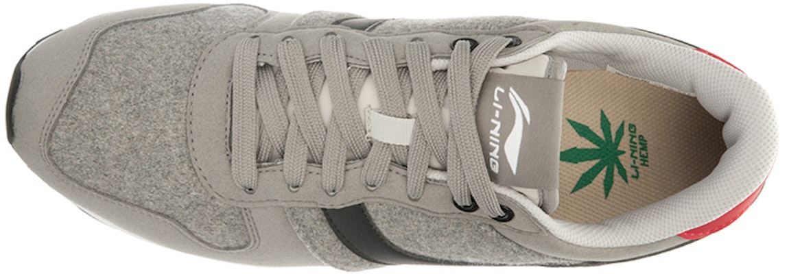 Li-Ning Glory Classic Casual 'Grey Black Red' ALCJ015-10 Lookbook Li-Ning Glory Classic Casual 'Grey Black Red' ALCJ015-10