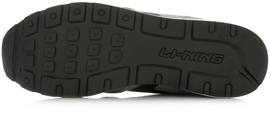 Li-Ning Glory Classic Casual 'Grey Black Red' ALCJ015-10 Purchase Li-Ning Glory Classic Casual 'Grey Black Red' ALCJ015-10
