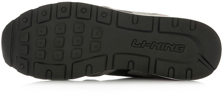 Li-Ning Glory Classic Casual 'Grey Black Red' ALCJ015-10 Purchase Li-Ning Glory Classic Casual 'Grey Black Red' ALCJ015-10