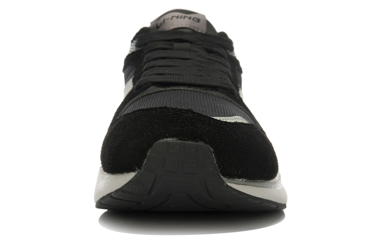 Shop Li-Ning Glory Classic Runner 'Hitam Abu-Abu' ALCJ109-5