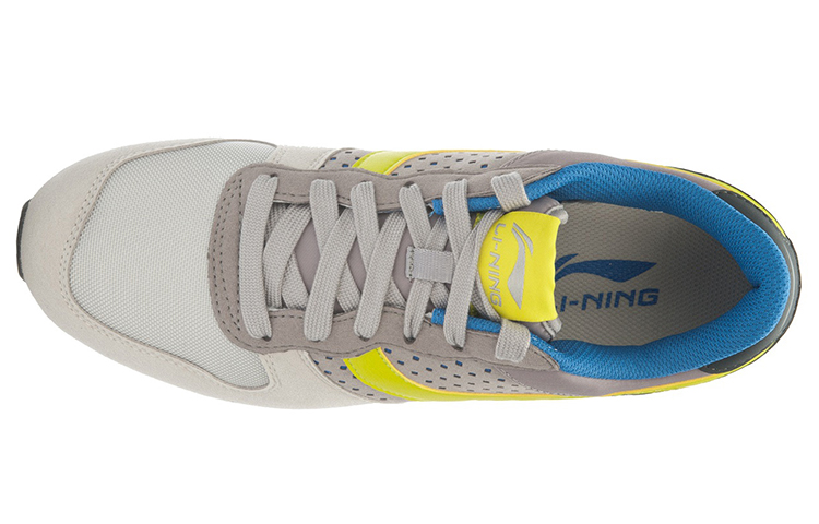 Lookbook Li-Ning Glory Classic Sneaker 'Grey Blue' ALCK067-3