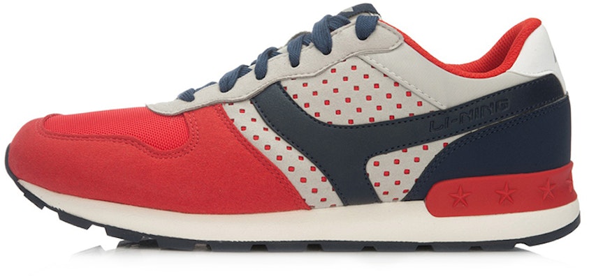 Li-Ning Glory Classic Sneakers 'Red Blue' ALCK067-2 Buy Li-Ning Glory Classic Sneakers 'Red Blue' ALCK067-2