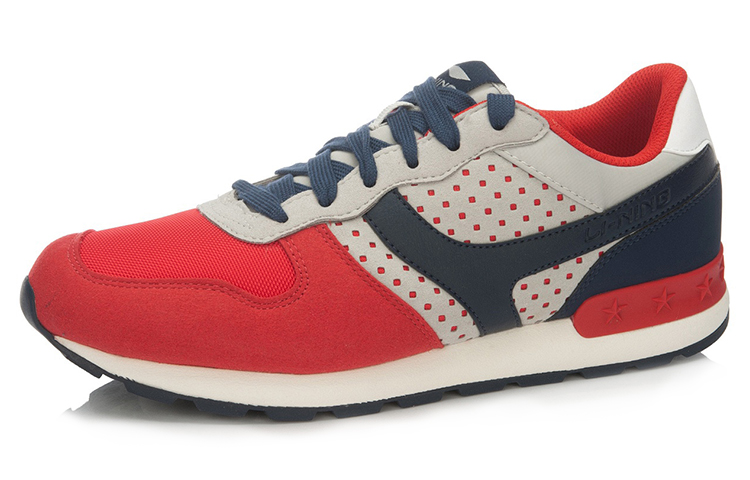 Order Li-Ning Glory Classic Sneakers 'Red Blue' ALCK067-2