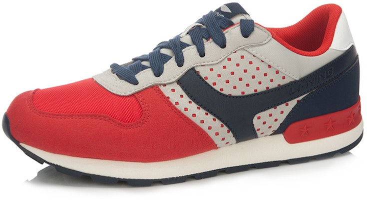 Li-Ning Glory Classic Sneakers 'Red Blue' ALCK067-2 Order Li-Ning Glory Classic Sneakers 'Red Blue' ALCK067-2