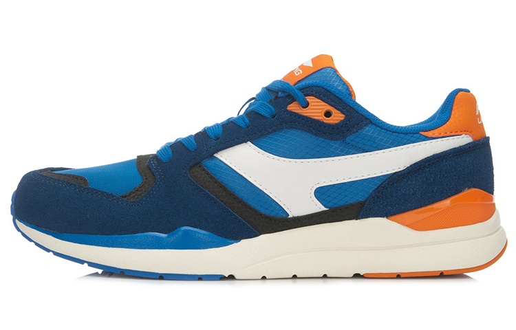 Li-Ning Glory Lightweight Classic Running Shoe 'Blue Orange' ALCK057-2