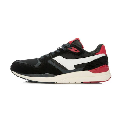 Li-Ning Glory Lightweight Classic Running Shoes 'Black Red'