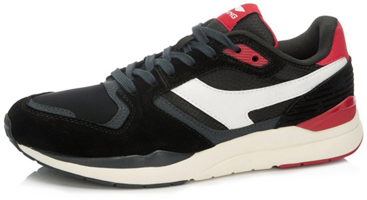 Li-Ning Glory Lightweight Classic Running Shoes 'Black Red' ALCK057-4 Order Li-Ning Glory Lightweight Classic Running Shoes 'Black Red' ALCK057-4