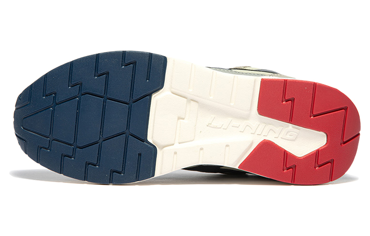 Shop 李寧栄光レトロローカット "グレーブルー" (Rīningu Eikō Retoro Rōkatto "Gurēburū") AGCN325-1