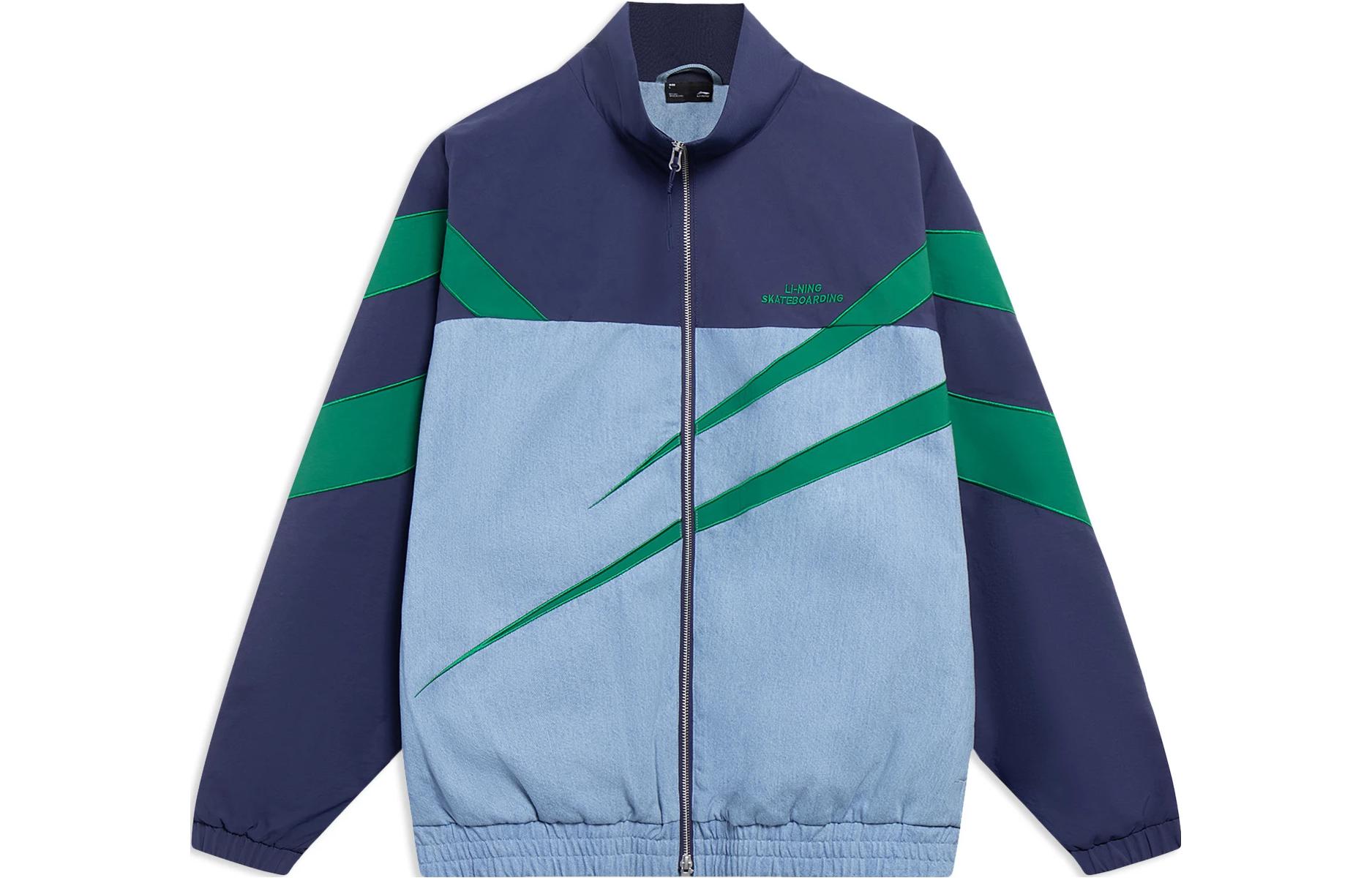 Li-Ning Golden Era Colorblock Zip Jacket - Deep Blue AFDT127-2