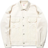 Li-Ning Golden Fortune Series Loose Fit Casual Jacket Unisex Off-White AFDU265-2 Li-Ning Golden Fortune Series Loose Fit Casual Jacket Unisex Off-White AFDU265-2