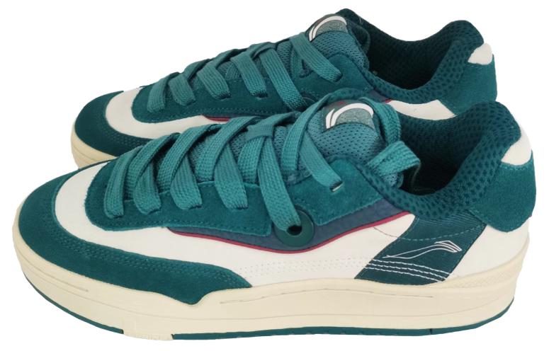 Lookbook 리닝 GOS 2000 프로 스케이트 슈즈 '그린 화이트' AEPT001-1