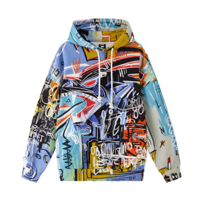 Li-Ning Graffiti Print All-Over Cotton Sweatshirt Unisex LWDT007-1