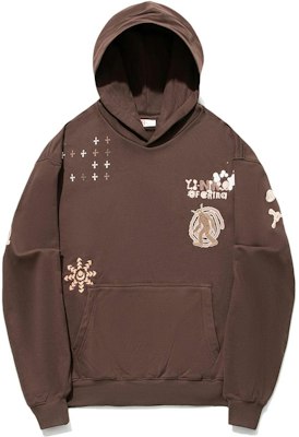 Li-Ning Graphic Print Hoodie Brown Unisex AWDT703-3 Buy Li-Ning Graphic Print Hoodie Brown Unisex AWDT703-3