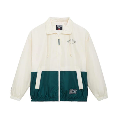 Li-Ning Green Alphabet Print Casual Sports Polo Jacket AFDSD39-1