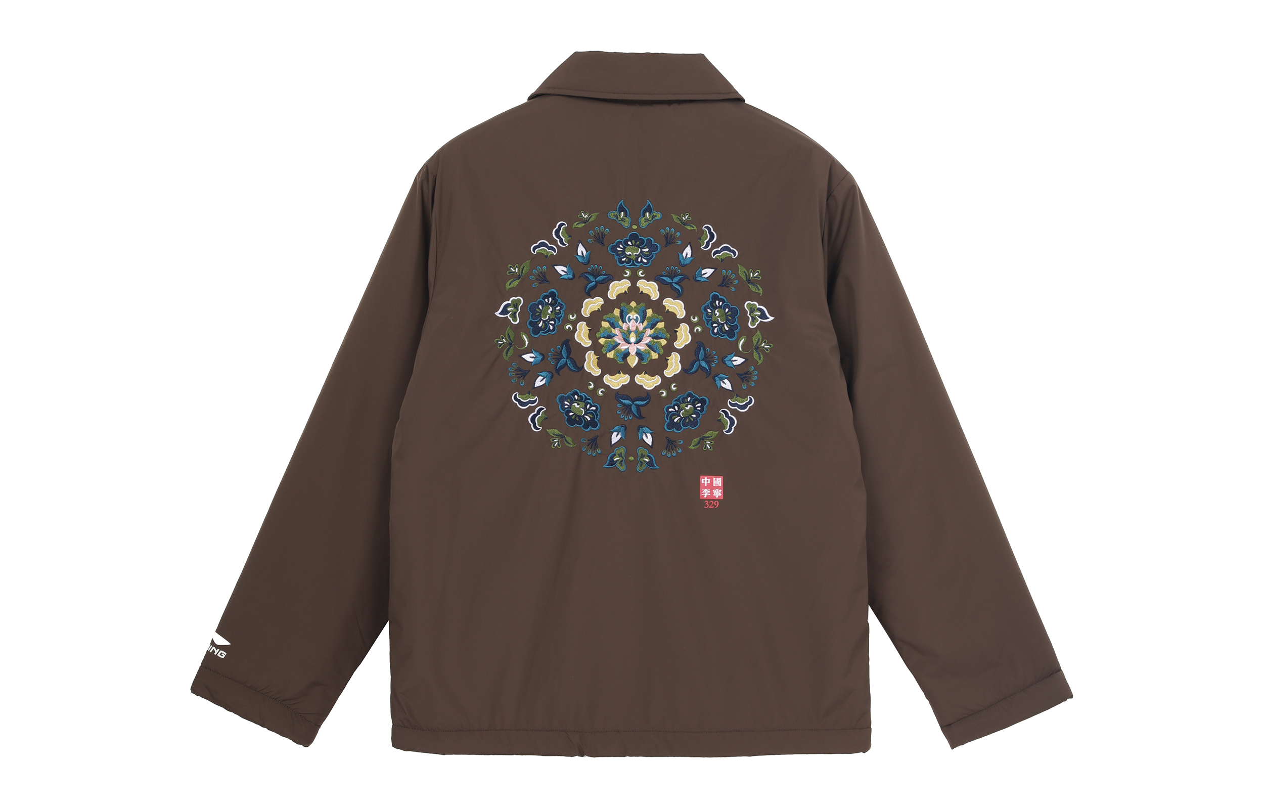 Li-Ning Green Logo Embroidered Windproof Thermal Sports Jacket AFDQ757-4 圖 3