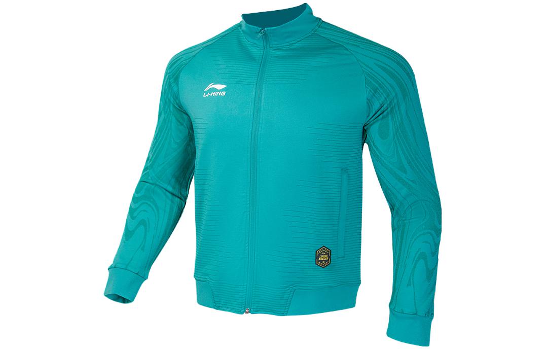 Li-Ning Green Logo Print Sweatshirt AWDR481-1
