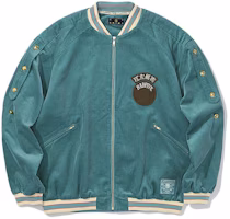 Li-Ning Green Oversized Letter Zip Baseball Collar Jacket AJDR517-1 Li-Ning Green Oversized Letter Zip Baseball Collar Jacket AJDR517-1