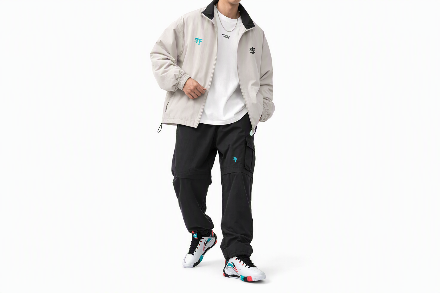 Order Li-Ning Ground Flying 2 Pro 'White Black' AYAT003-2