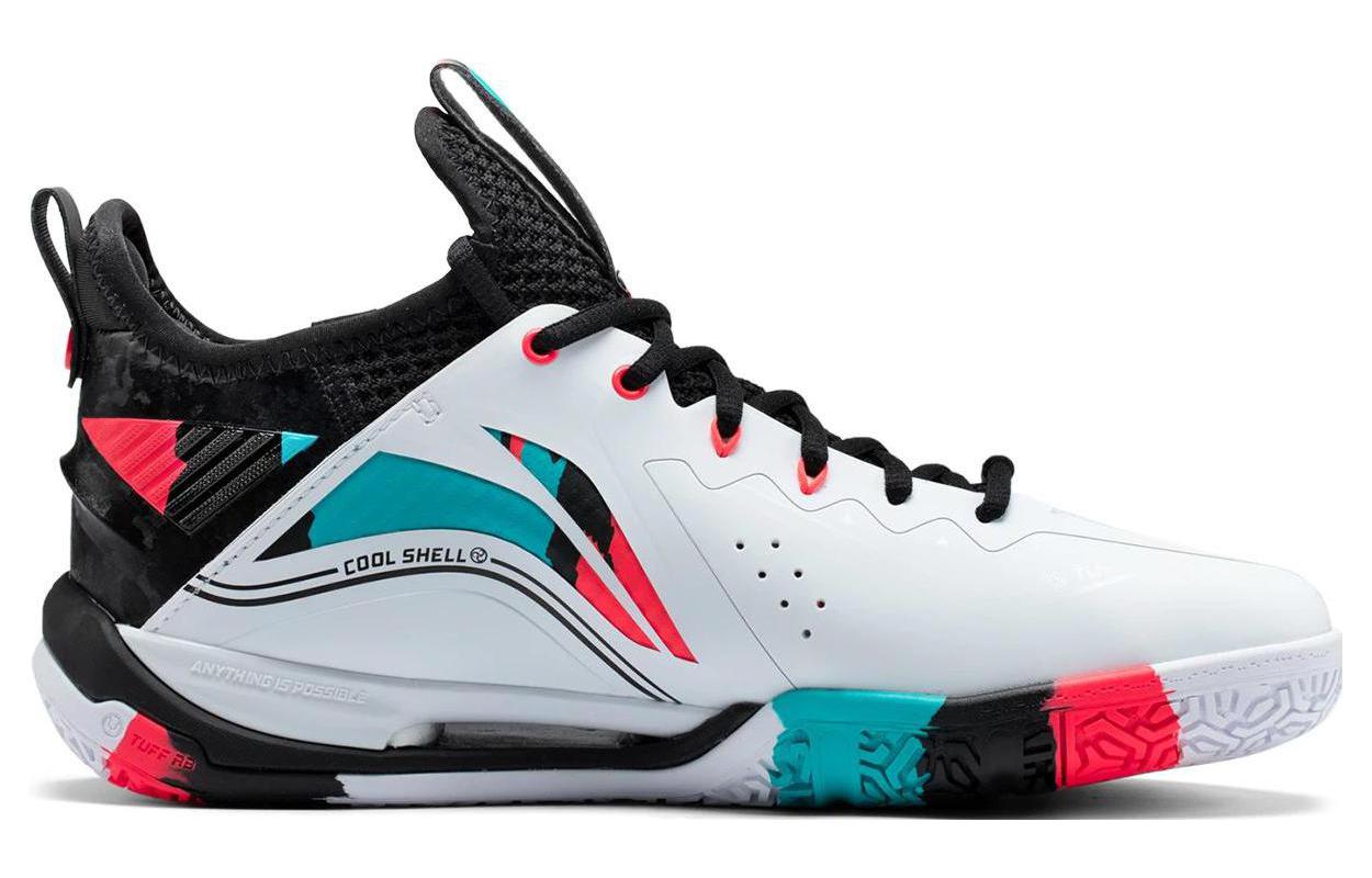 Lookbook Li-Ning Ground Flying 2 Pro 'White Black' AYAT003-2