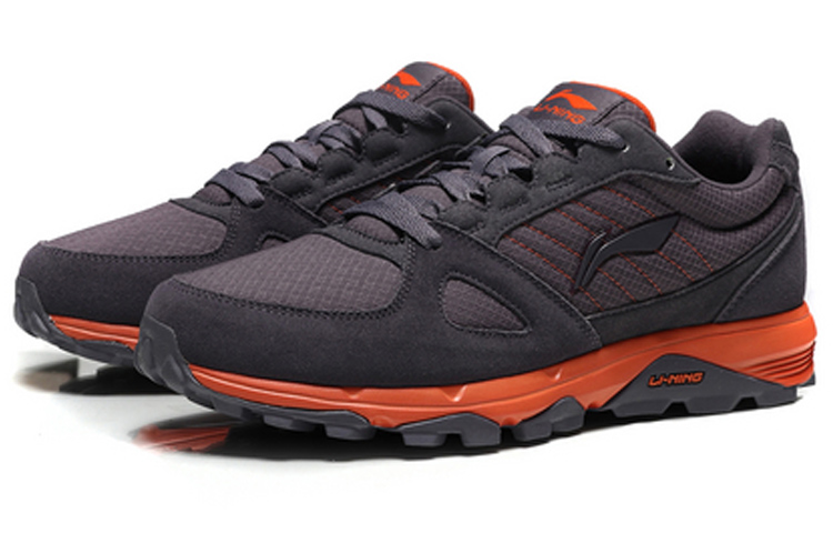 Lookbook Li-Ning Gundam 2018 'Gris Oscuro Púrpura' ARDN027-3