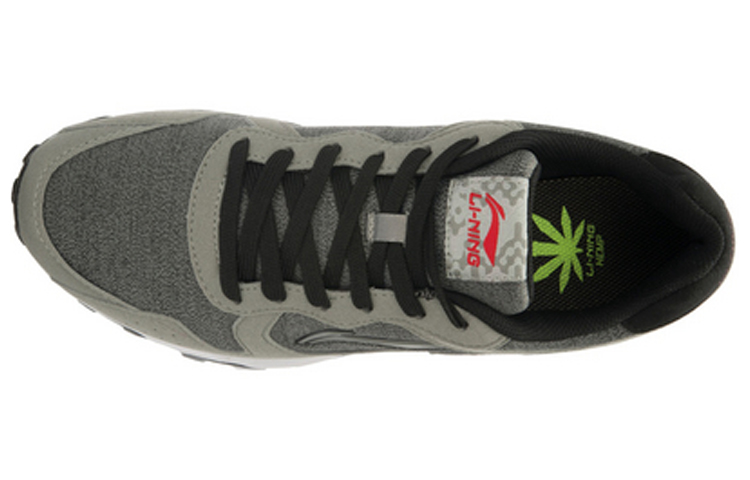 Shop Li-Ning Gundam ''Cold Grey Black'' ''Wild Outdoor Low'' Sneakers ARDL003-3