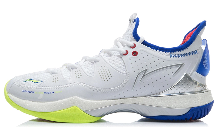 Li-Ning Halberd 3 'White Blue Yellow' AYAR025-1