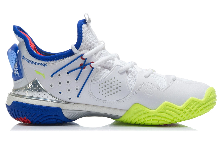 Order Li-Ning Halberd 3 'Blanco Azul Amarillo' AYAR025-1