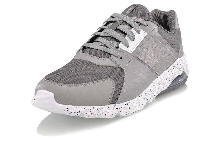 Order Li-Ning Halbhandschuh Luftkissen Laufschuhe ''Grau Weiß'' ARLM003-3