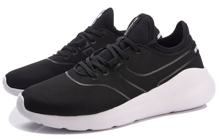 Lookbook Li-Ning Heather 2 ''Noir Blanc'' AGCN061-2