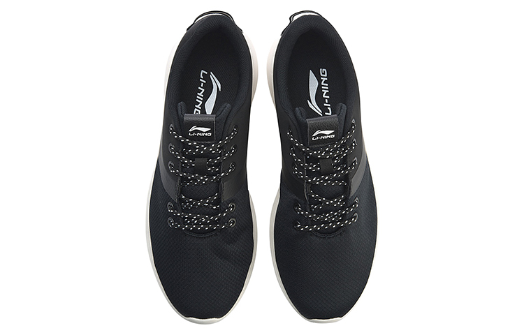 Shop 리닝 헤더 II '블랙 화이트' (Li-Ning Heather II 'Black White') AGCP017-1