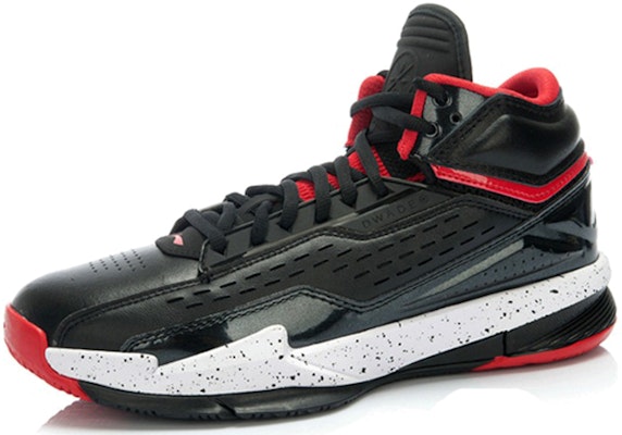 Li-Ning High-Top Basketball Shoes 'Black White Red' ABAJ019-3 Lookbook Li-Ning High-Top Basketball Shoes 'Black White Red' ABAJ019-3