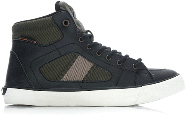Li-Ning High-Top Board Sneakers 'Black Green' ALAJ013-1 Order Li-Ning High-Top Board Sneakers 'Black Green' ALAJ013-1