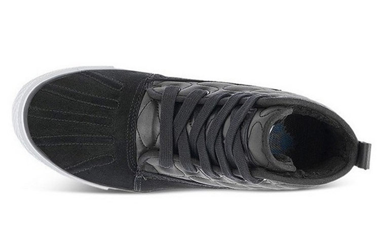 Shop Li-Ning High-Top Casual 'Black White' ALKG017-1