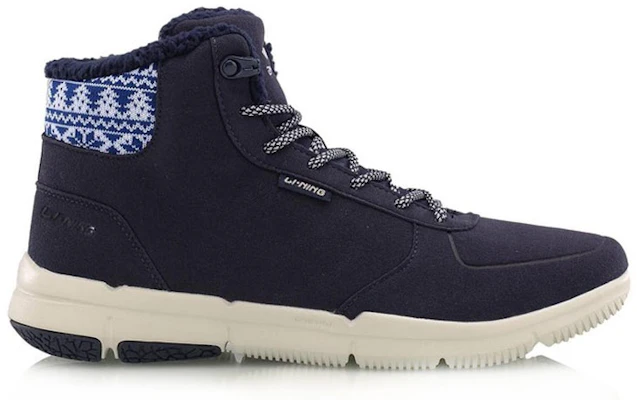 Li-Ning High-Top Casual 'Deep Blue' ACGL107-3 Order Li-Ning High-Top Casual 'Deep Blue' ACGL107-3