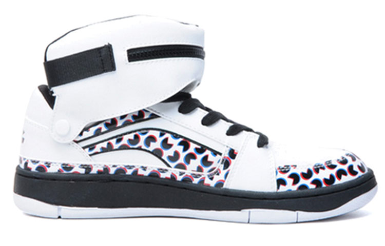 Order Sneakers Lari Santai Li-Ning High-Top 'Hitam Putih' ALCF247-1
