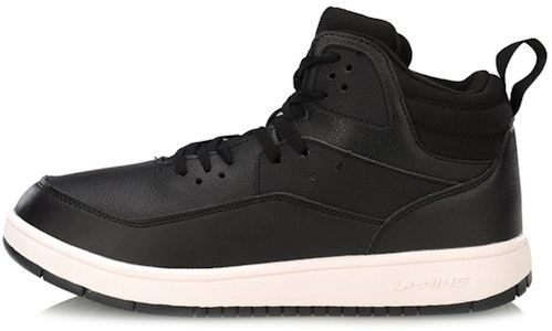 LiNing李寧 輕便耐磨高筒休閒板鞋 黑色 Buy LiNing李寧 輕便耐磨高筒休閒板鞋 黑色