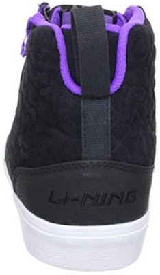 Sepatu Skate Kasual Li-Ning High-Top 'Hitam Ungu' ALCG217-1 Shop Sepatu Skate Kasual Li-Ning High-Top 'Hitam Ungu' ALCG217-1