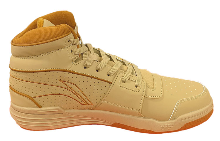 Order 李寧ハイカットカジュアルスニーカー（ブラウン） AGBP081-4