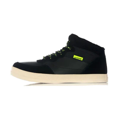 Li-Ning High-Top Casual Sneakers 'Black'