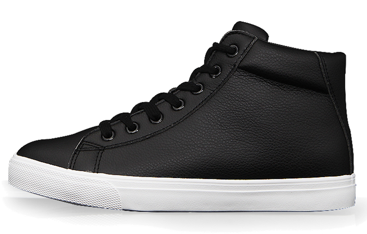 Li-Ning High-Top Casual Sneakers 'Black White' AGCN371-1